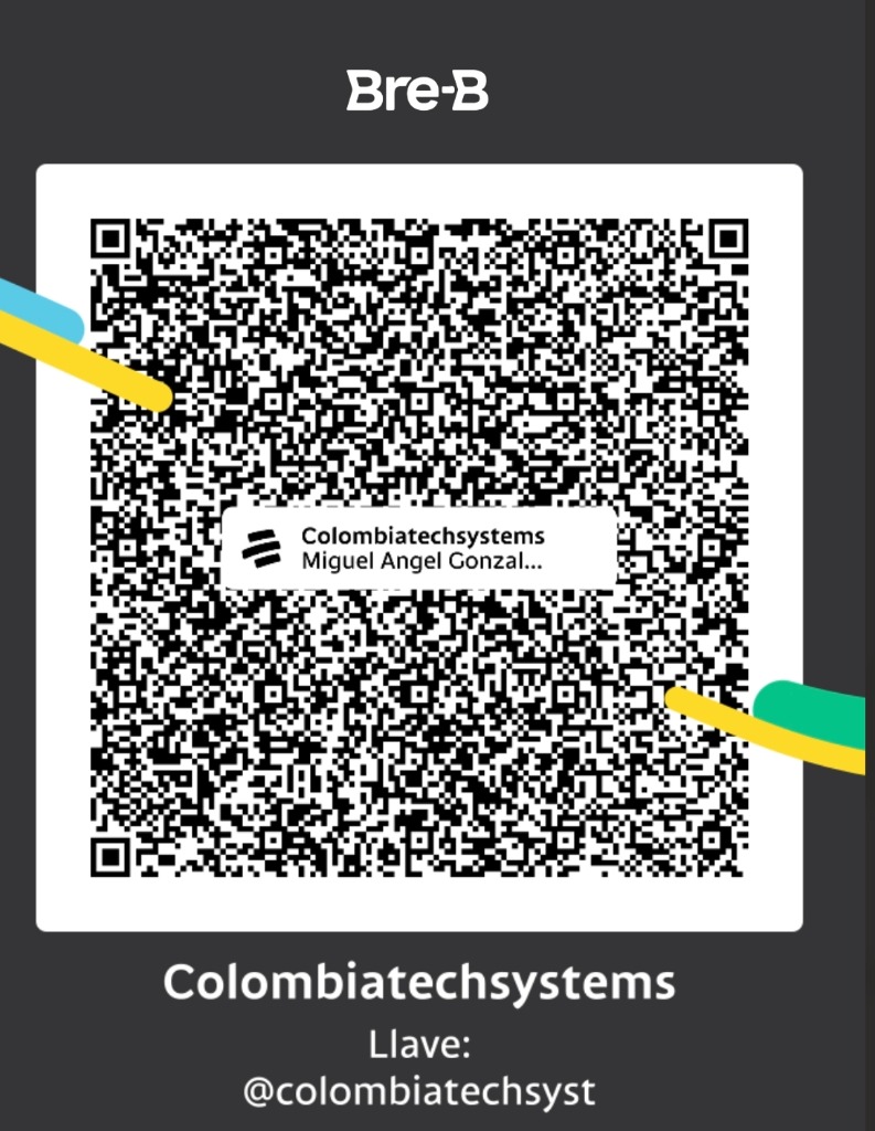 QR Llave Bre-B Bancolombia / Colombia Tech Systems